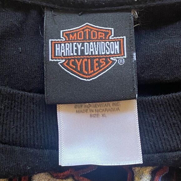 Harley-Davidson Sinister Ride Graphic Tee XL Black Polar Bear Sturgis MI Dealer - Picture 3 of 9